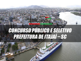 Concurso Público e Seletivo Prefeitura de Itajaí – SC