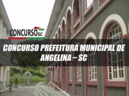 Concurso Prefeitura Municipal de Angelina – SC