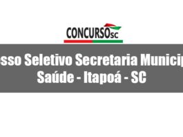 Processo Seletivo Secretaria Municipal de Saúde - Itapoá - SC