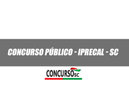 Concurso Público - IPRECAL - SC