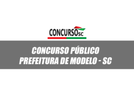 Concurso Público Modelo SC 2018