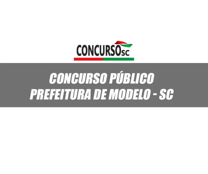 Concurso Público Modelo SC 2018