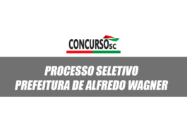 Processo seletivo Alfredo Wagner 2018