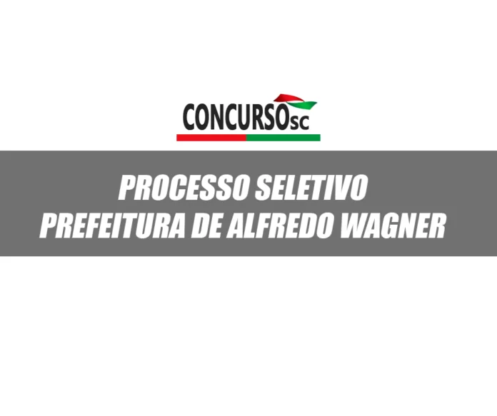 Processo seletivo Alfredo Wagner 2018