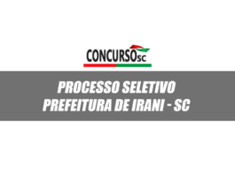 Processo seletivo irani