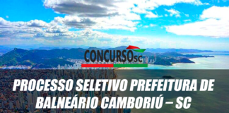 Processo Seletivo Prefeitura de Balneário Camboriú – SC