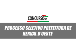 Processo Seletivo herval do oeste