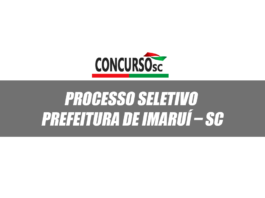 Processo Seletivo Prefeitura de Imaruí – SC