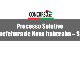 Processo Seletivo Prefeitura de Nova Itaberaba – SC