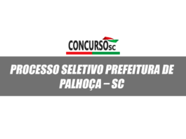 Processo seletivo palhoça