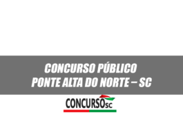 Comcurso Ponte Alta do Norte – SC