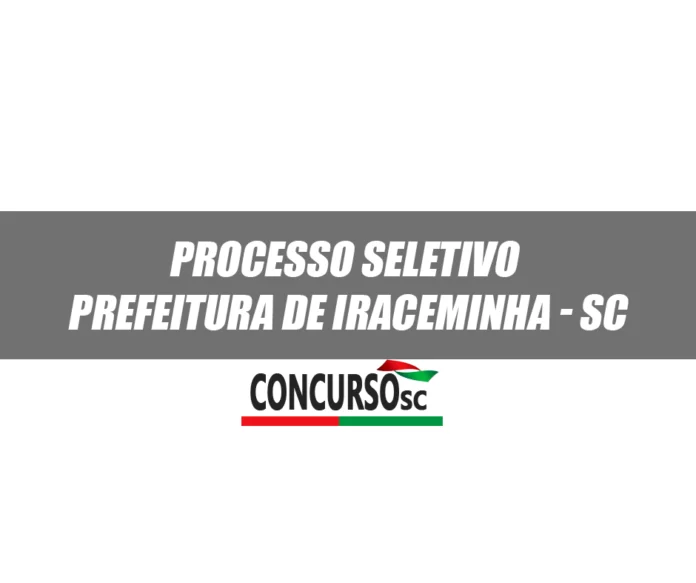 Concurso Prefeitura de Iraceminha