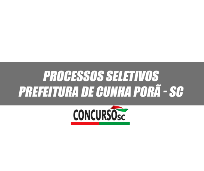Prefeitura de Cunha Porã - SC