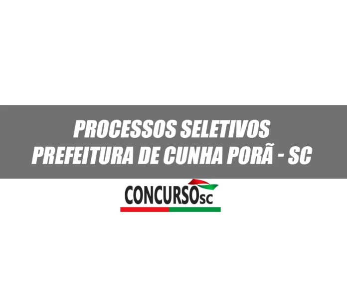 Prefeitura de Cunha Porã - SC