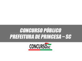 Concurso Público Prefeitura de Princesa – SC