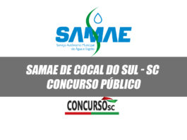 SAMAE de Cocal do Sul - SC abre inscrições para Concurso Público