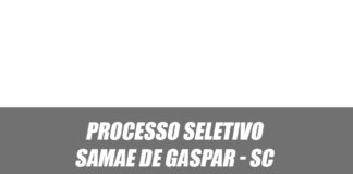 SAMAE de Gaspar - SC