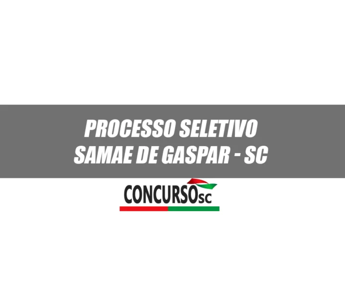 SAMAE de Gaspar - SC