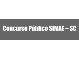 Concurso Público SIMAE – SC