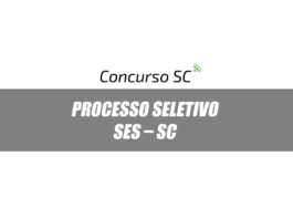 Processo seletivo SES – SC