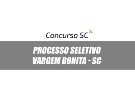 Processo Seletivo com 5 vagas é anunciado em Vargem Bonita - SC