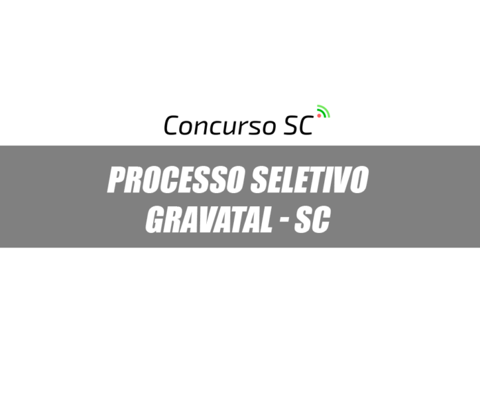Processo Seletivo Gravatal - SC