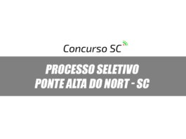 Processo Seletivo Ponte Alta do Norte