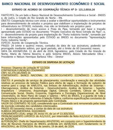 BNDS - Novo Concurso Público do BNDES será Organizado pela Fundação Cesgranrio