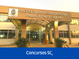 Concurso público Santa Rosa RS: Inscrições abertas