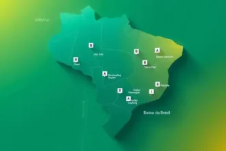 Quais são os locais de trabalho do Banco do Brasil?