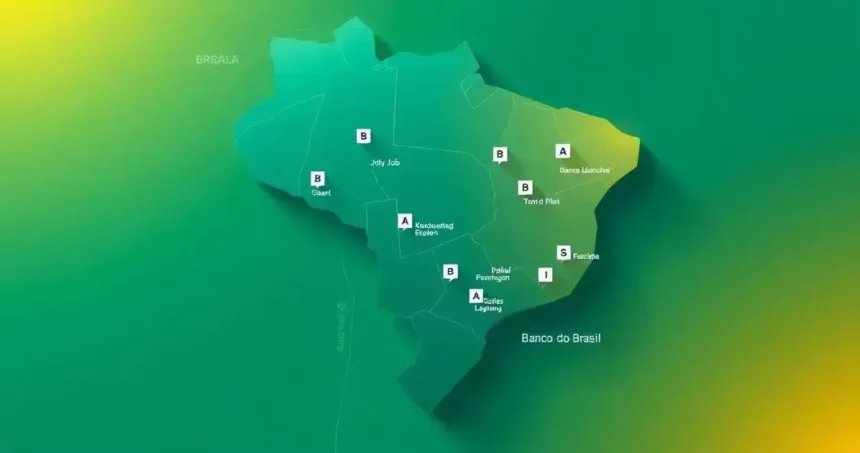 Quais são os locais de trabalho do Banco do Brasil?