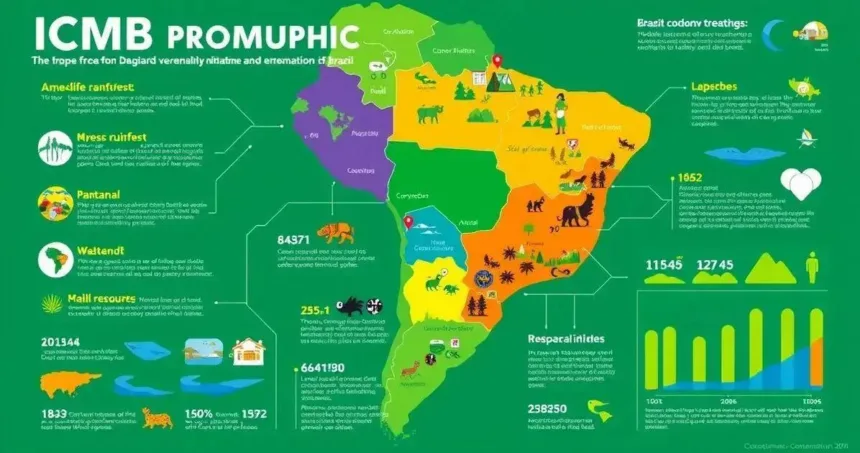 Quais são os locais de trabalho do ICMBio?