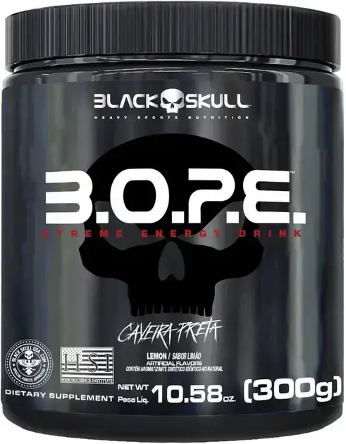 B.O.P.E Pré Treino Black Skull