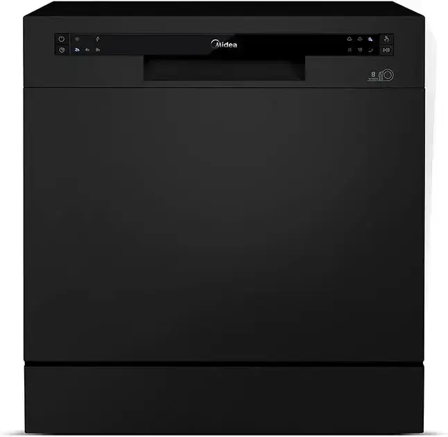 Lava Louças 8 Serviços Preto 127V Midea