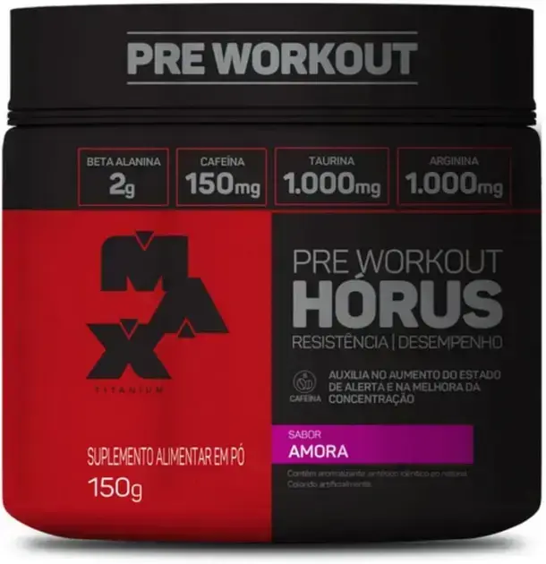 Max Titanium Hórus Pre Workout