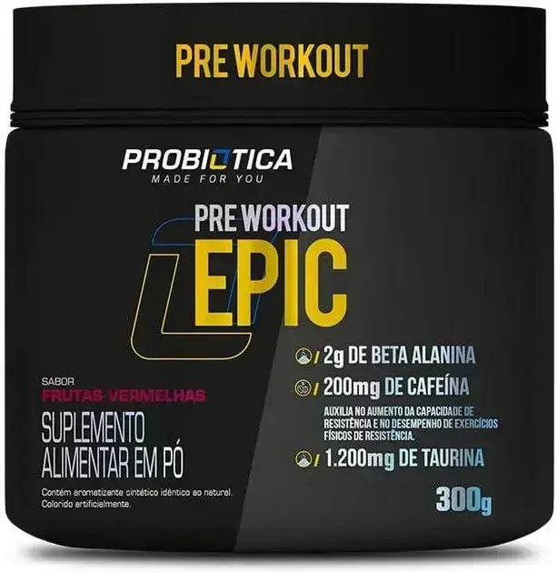 Probiótica Epic Pré Treino