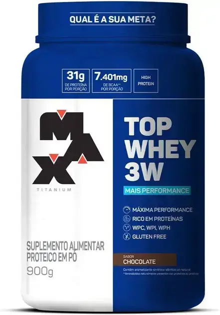 Top Whey 3W Chocolate 900g