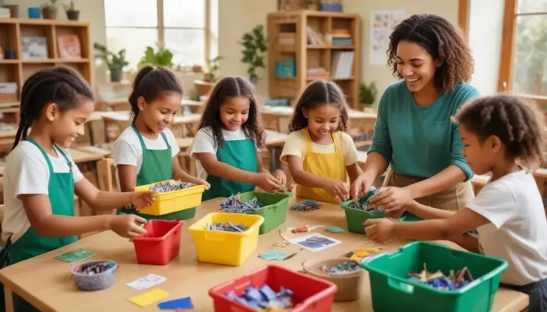 Atividades lúdicas para ensinar valores ambientais