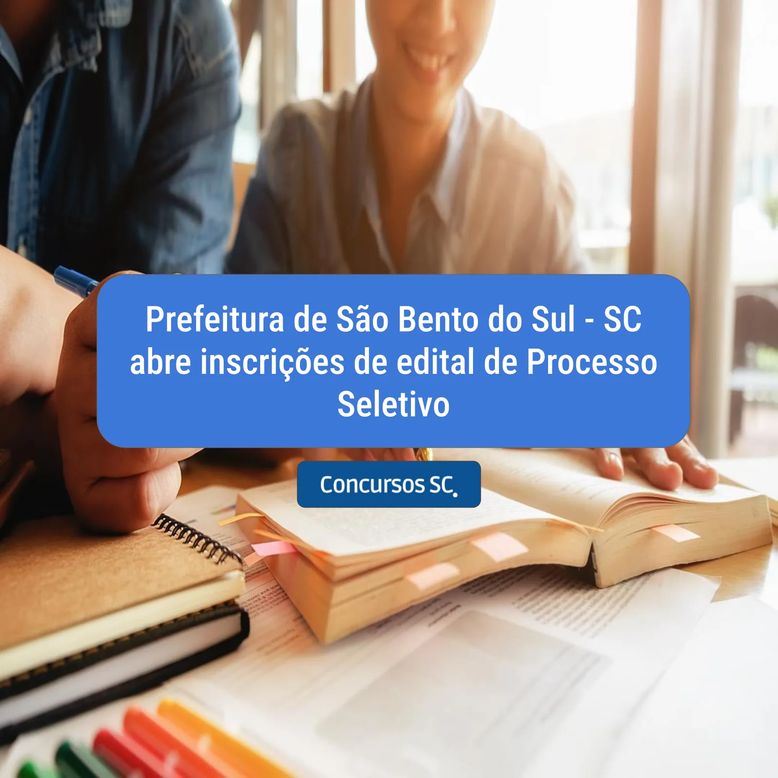 Prefeitura de São Bento do Sul - SC abre inscrições de edital de Processo Seletivo