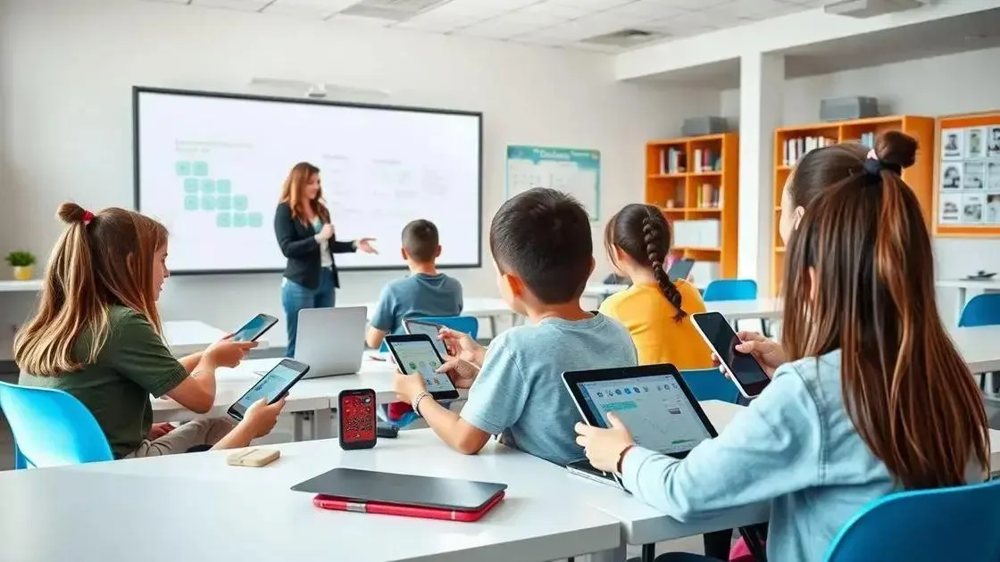 impactos práticos da tecnologia na rotina escolar e no aprendizado