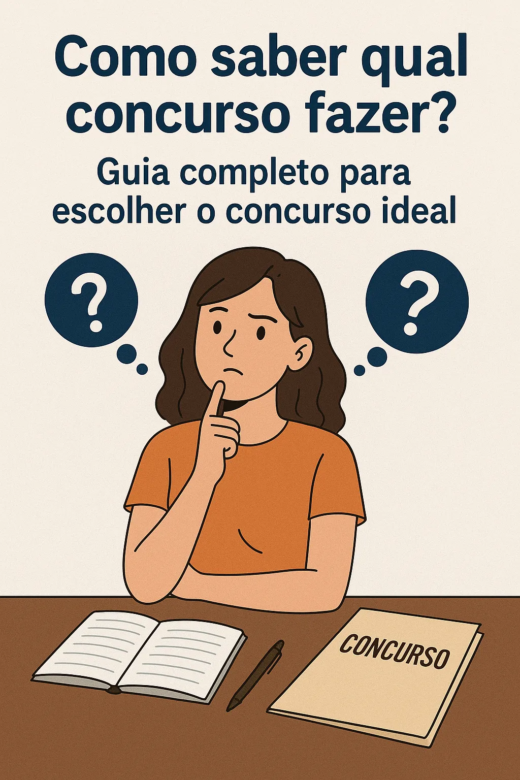 Como saber qual concurso fazer? Guia completo para escolher o concurso ideal Como saber qual concurso fazer? Guia completo para escolher o concurso ideal